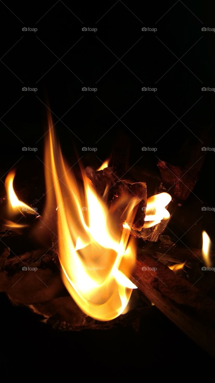 fire place in site in India