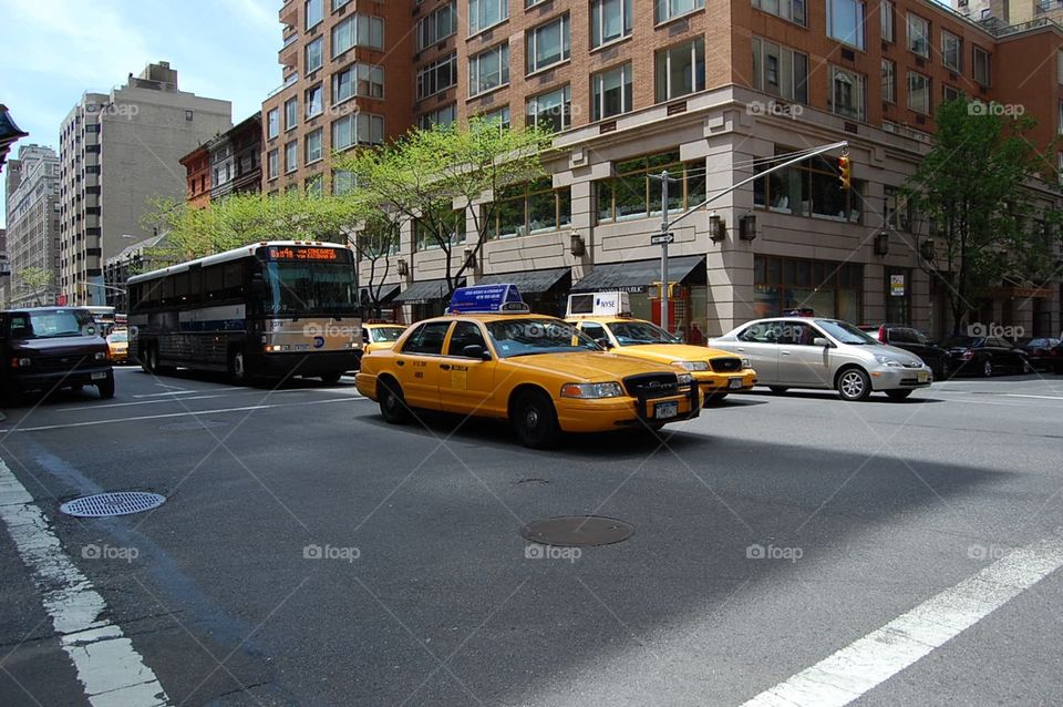 NYC yellow cab 