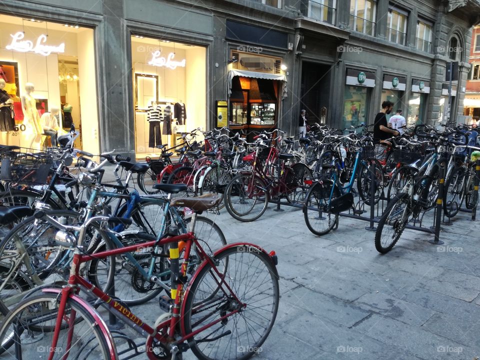 Bikes in the city
