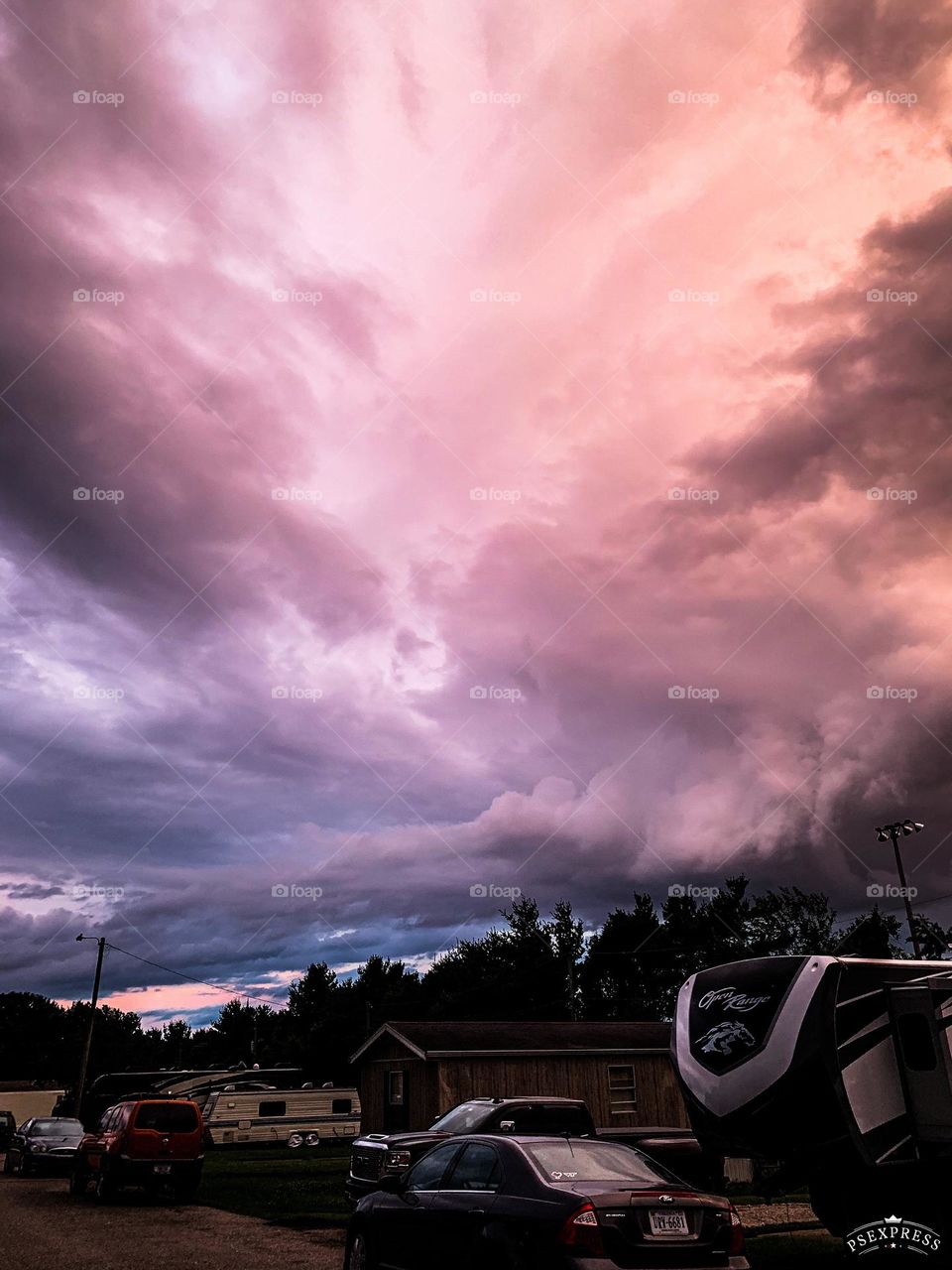 Gorgeous clouds after a storm! Breathtaking 