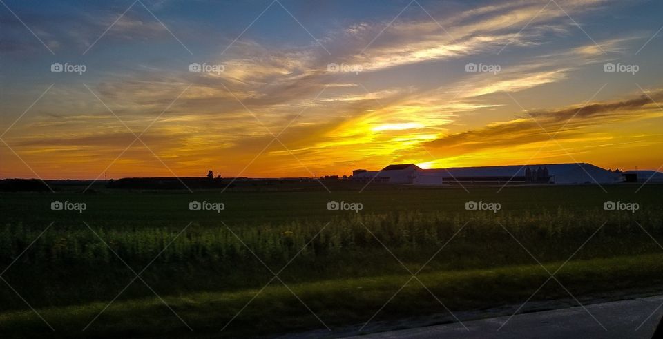 Country Sunset 