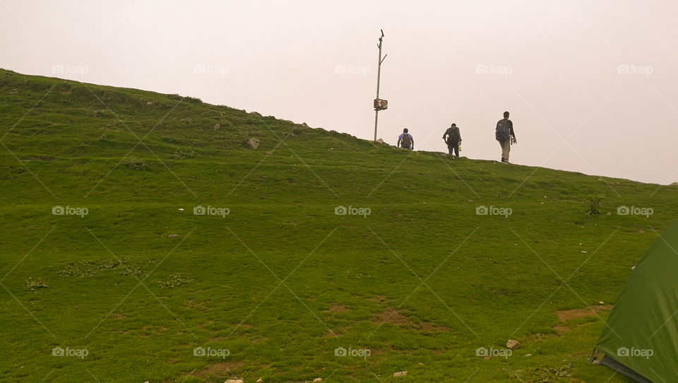 view of mountain top