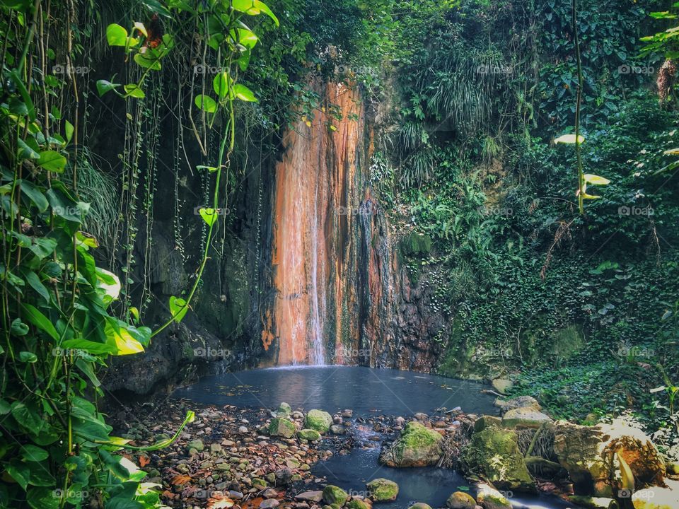 Diamond Waterfall St. Lucia