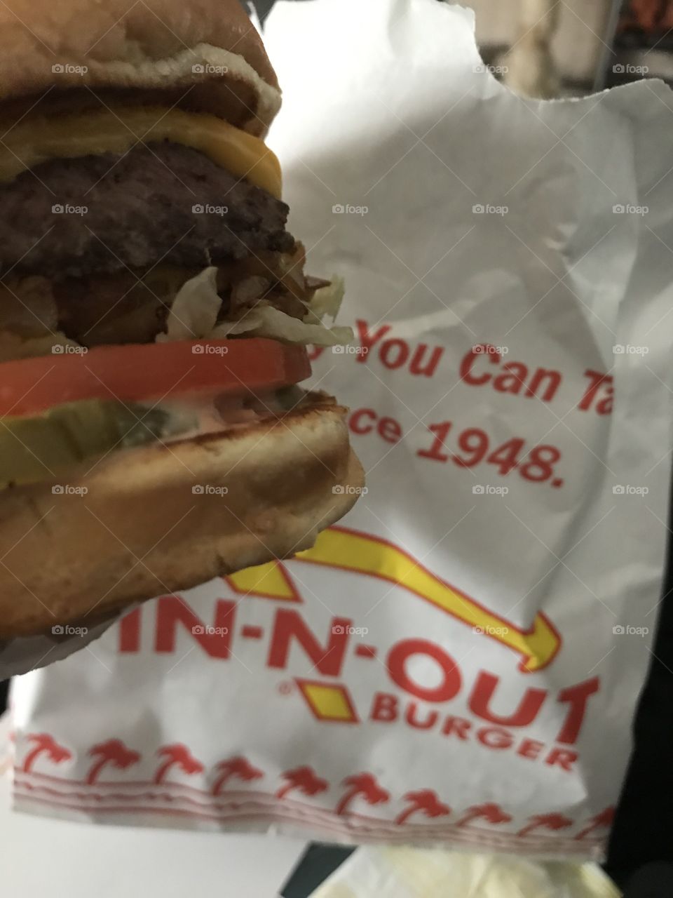 In n out burger
