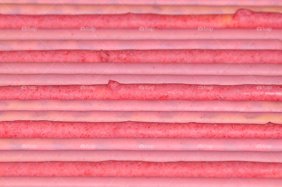 Strawberry cream covered biscuit sticks