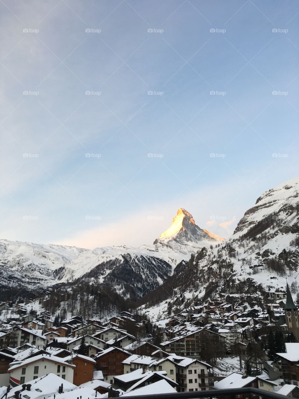 Matterhorn golden peak 