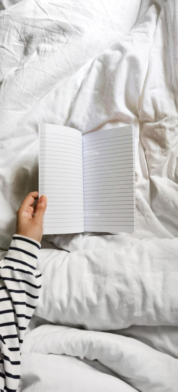 New Blank Lined Notebook Ready To Write My New Goals