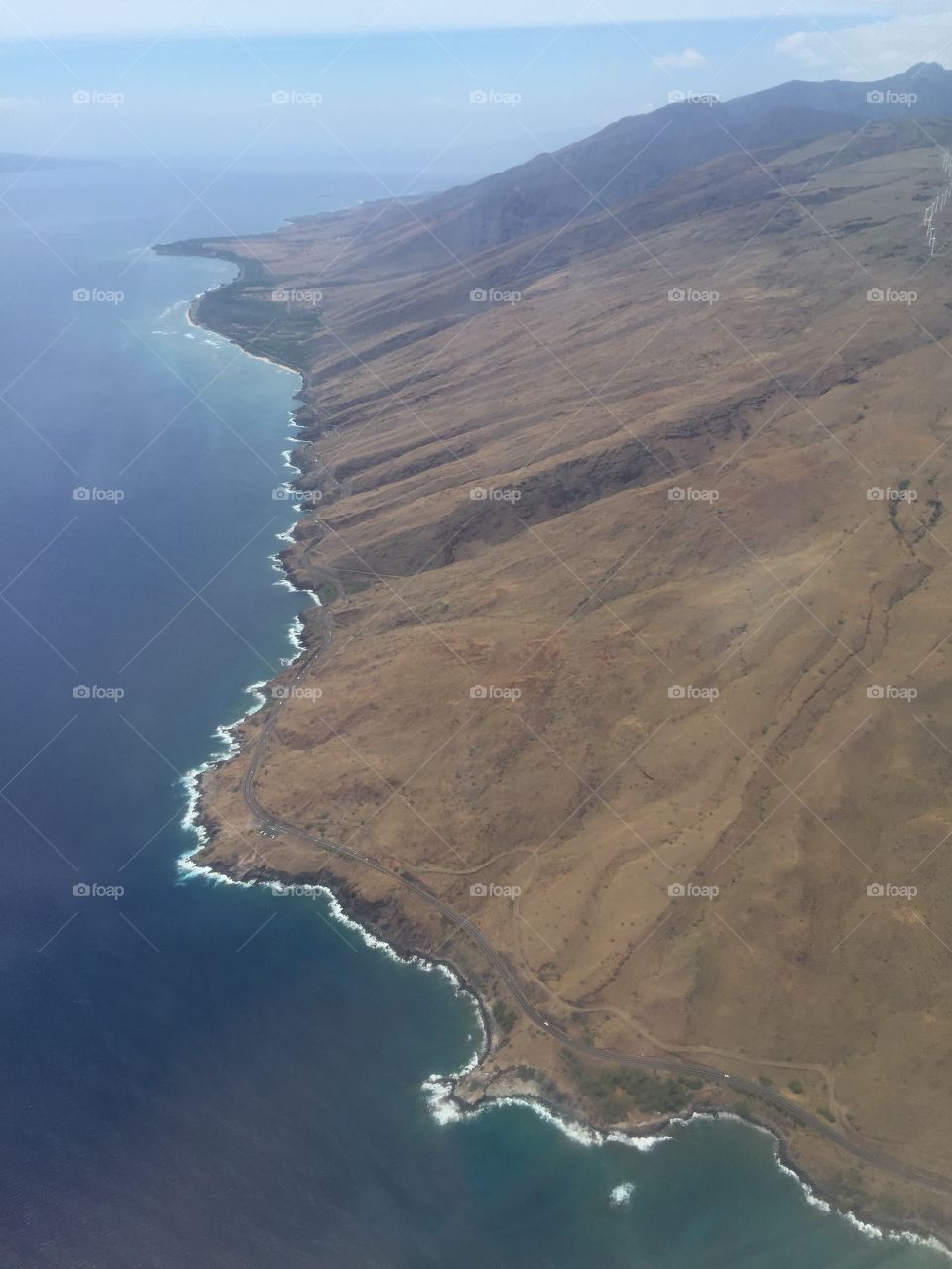Maui from the sky 