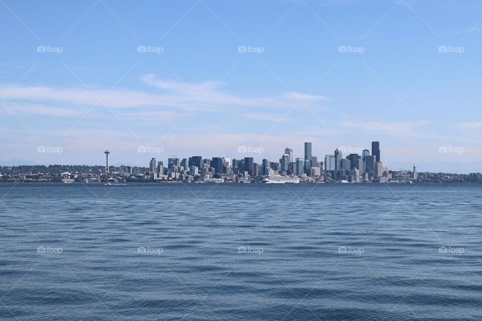 Seattle from the ferry