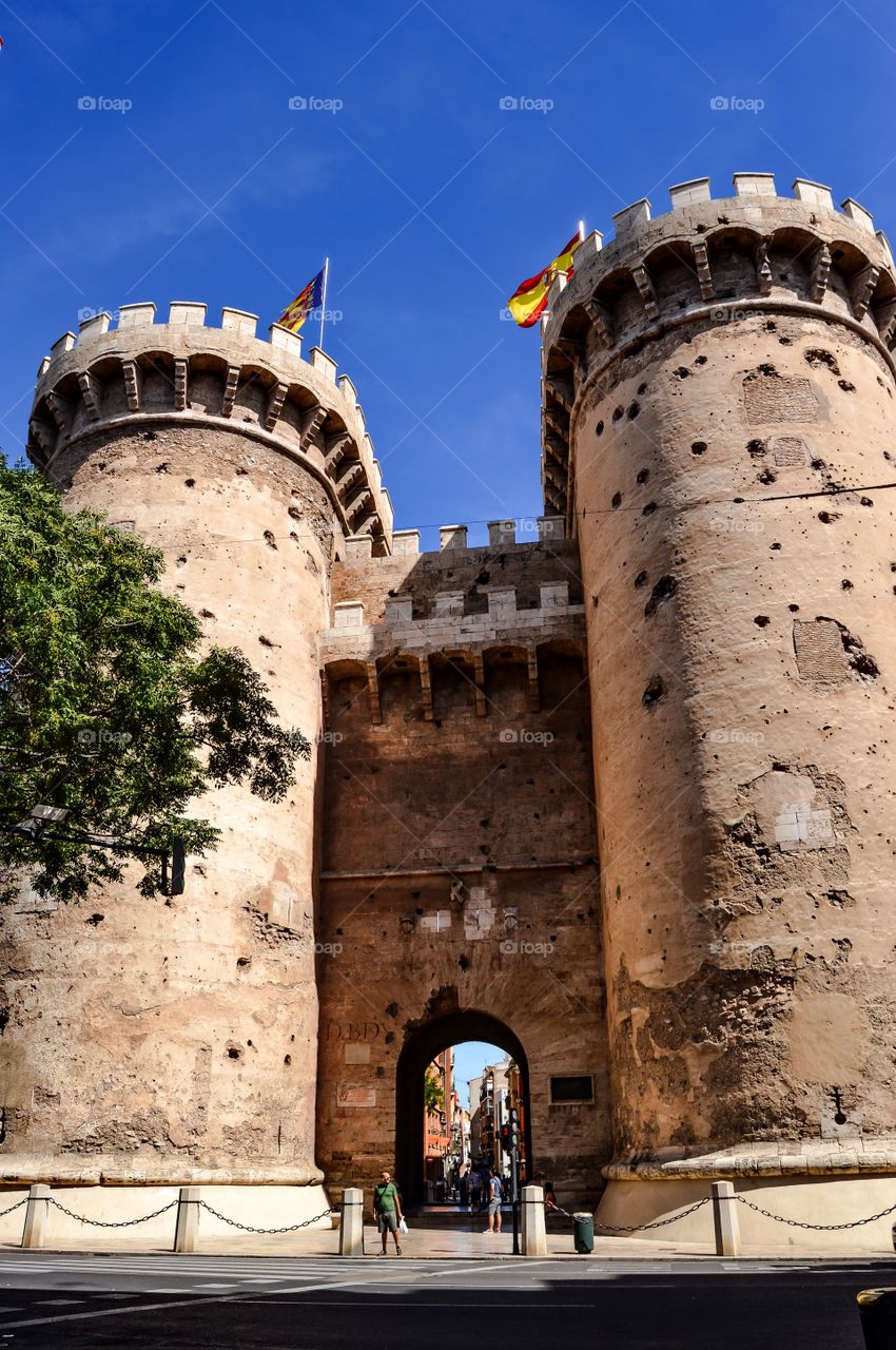 Torres de Quart. Torres de Quart, s. XV (Valencia - Spain)