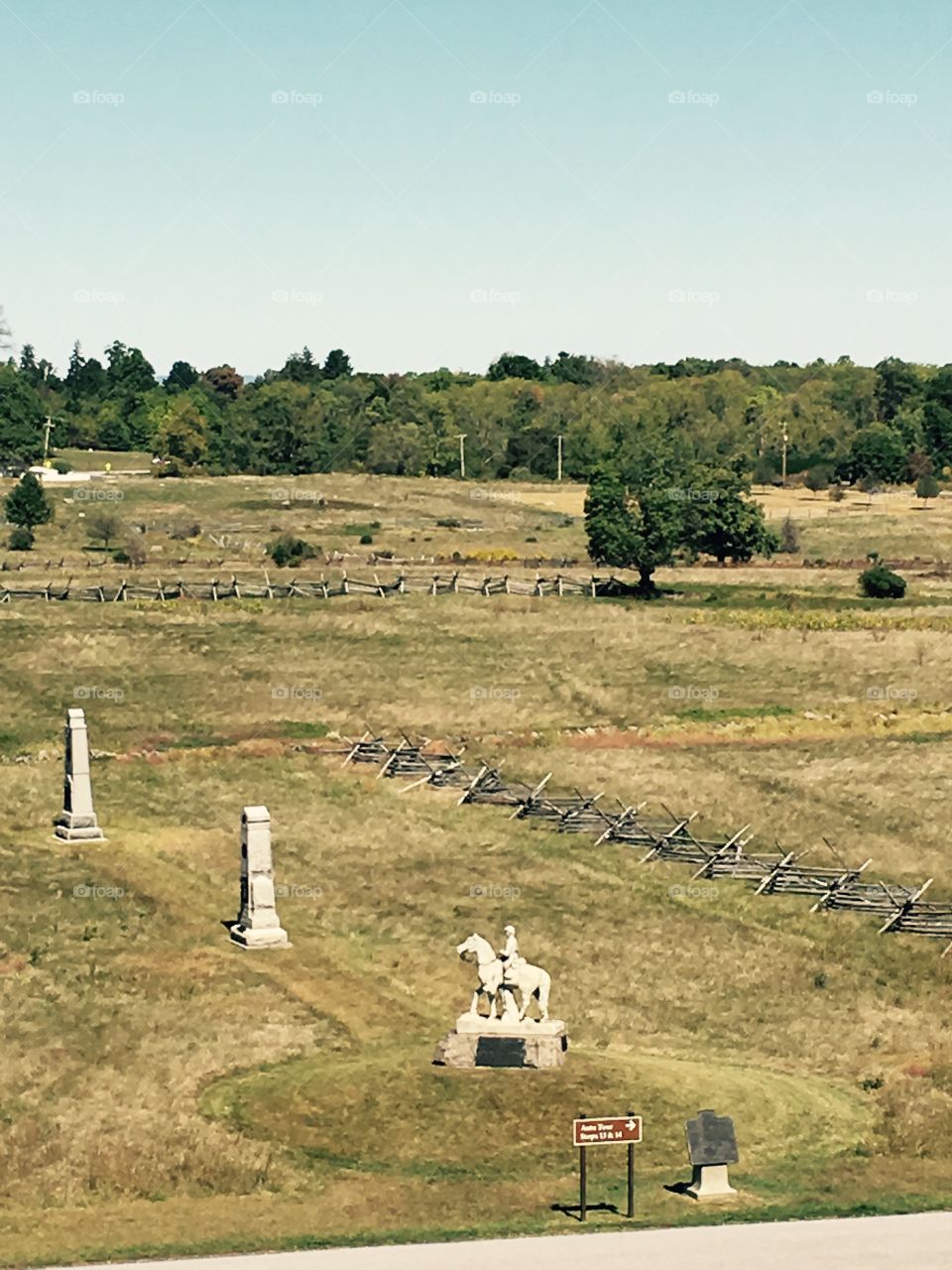 Gettysburg, PA battlefield 