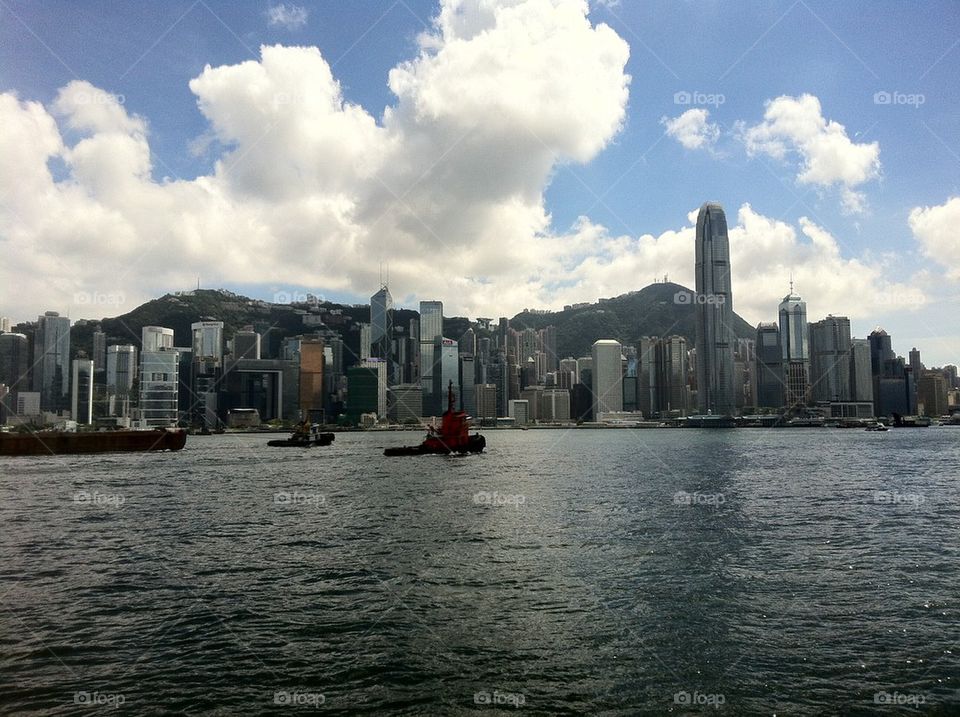 Hong Kong skyline