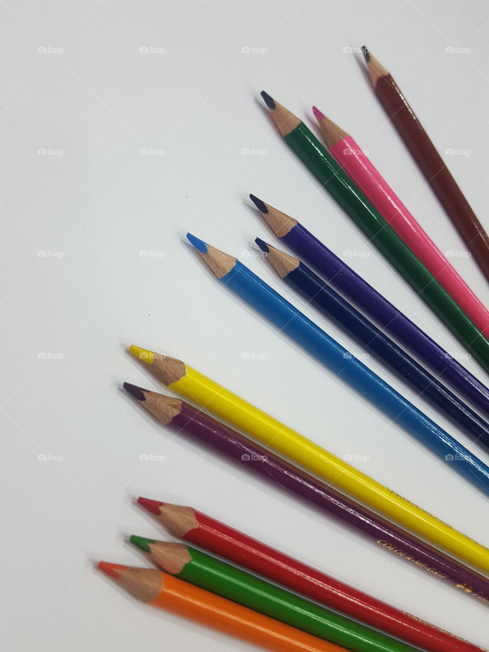 Multicolored Color Pencils