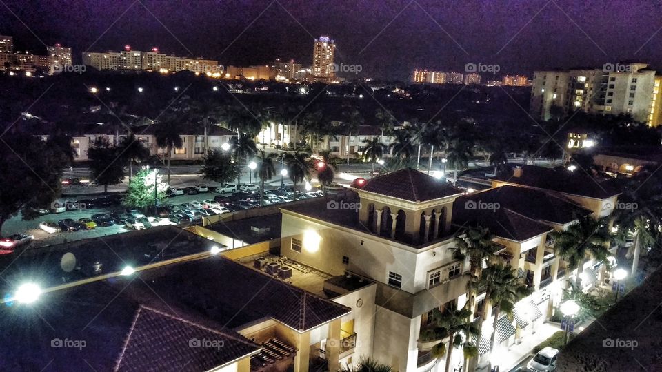Mizner Top Down. A view of Mizner from an apartment top
