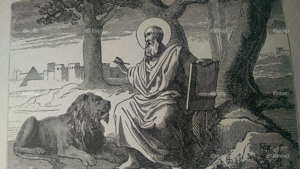 St Mark Apostle 1899 feast day 04/25