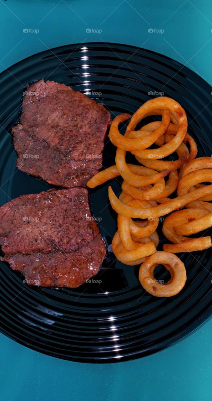 Steak and fries