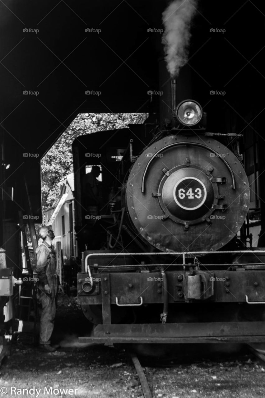 Engine, Condensation, Train, Transportation System, Railway