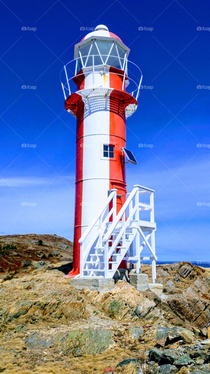 Lighthouse in Brigus, Newfoundland