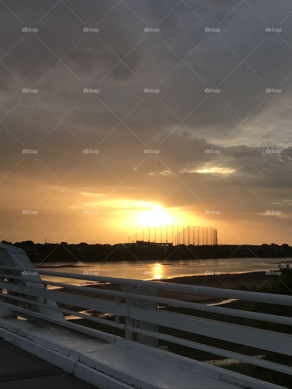 Sunset over Oklahoma 