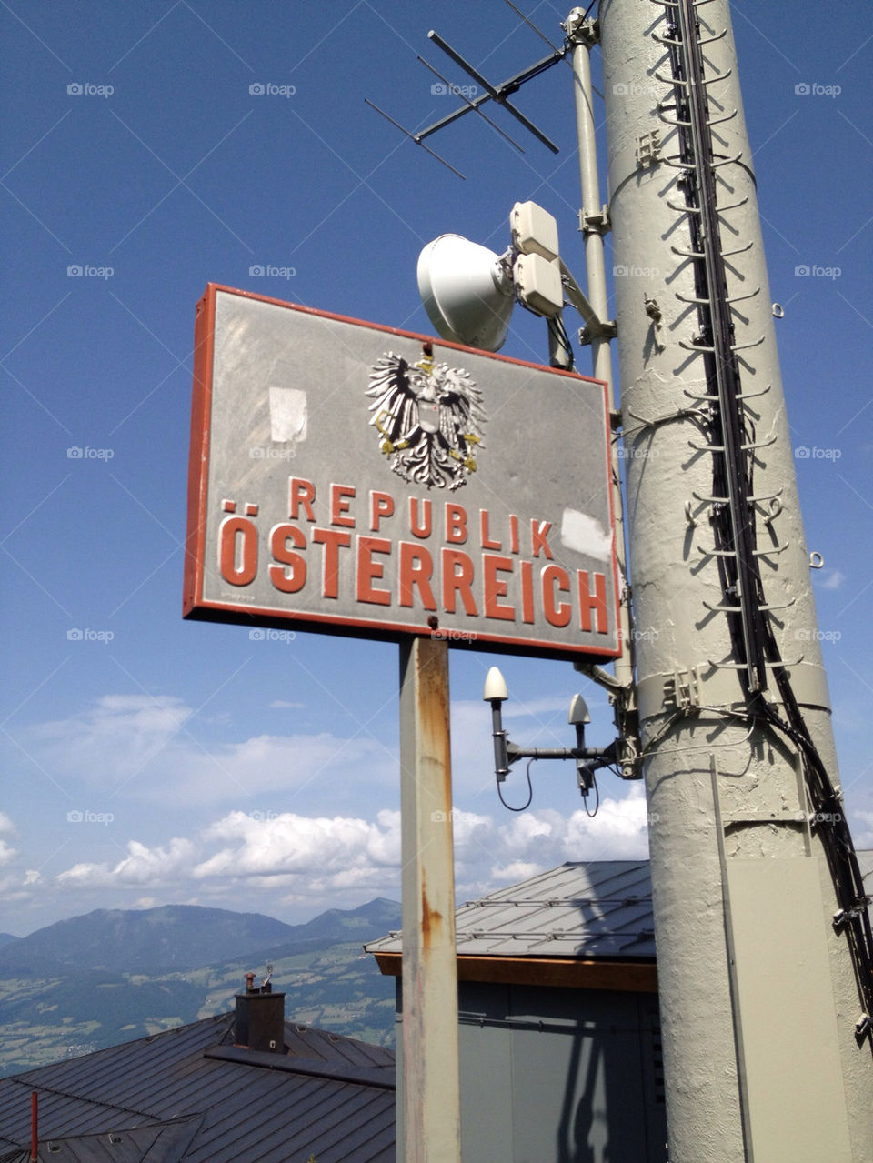 sign summer austria border by petruslindh