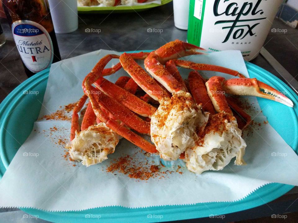 crab legs feast