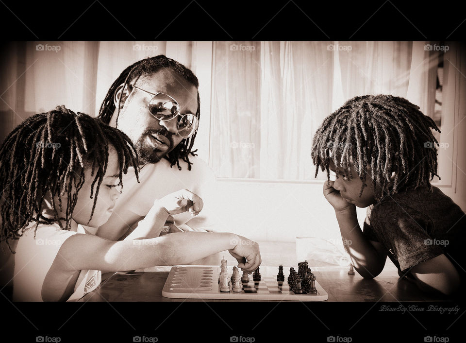 chess with dad