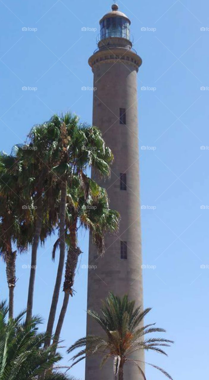 light house in maspolomas
