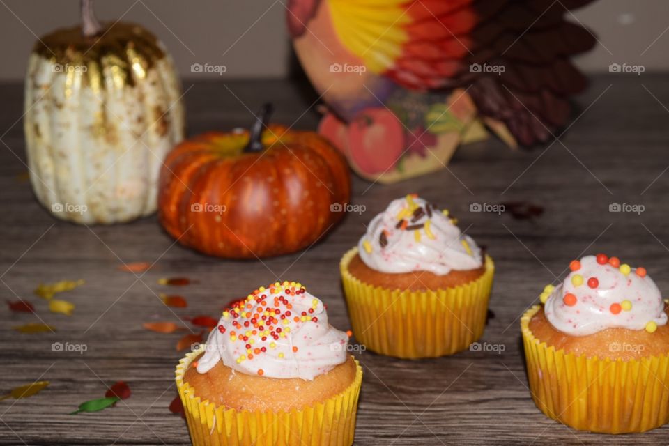 Thanksgiving Cupcakes 