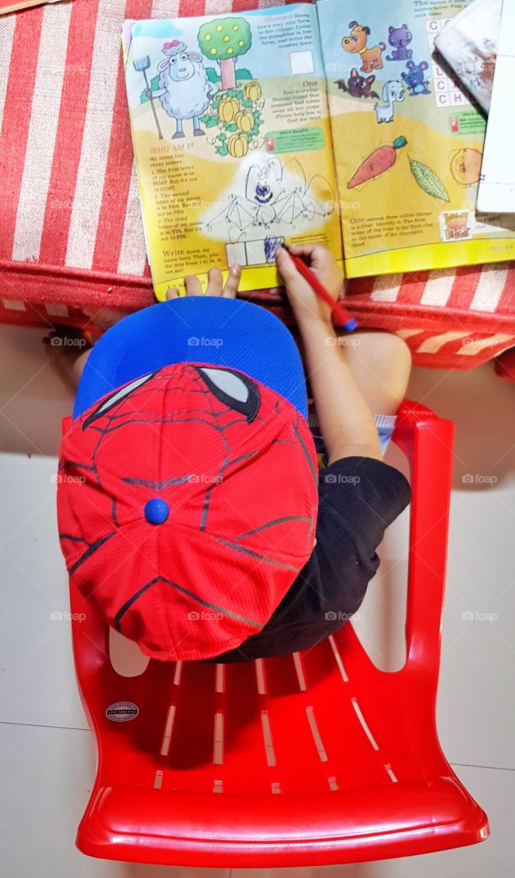 Preparation for the first school day.