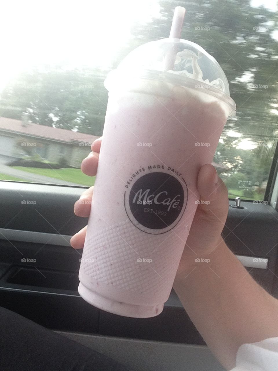 Mcdonalds milkshake