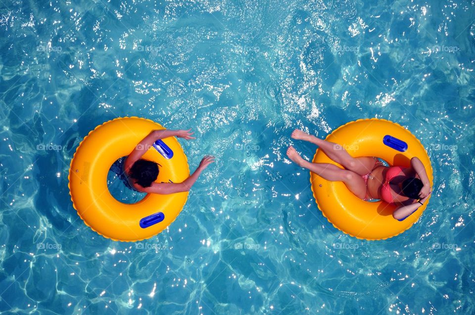 Pool floats.