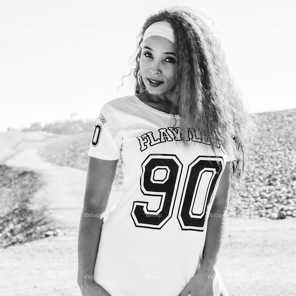 black and white Beauty