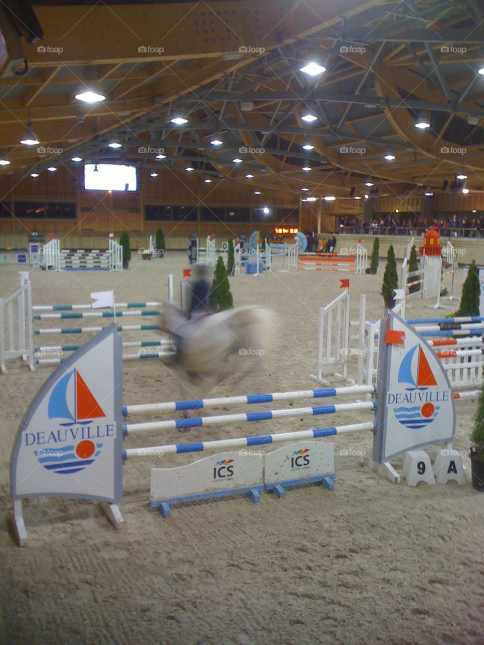 jumping in Deauville