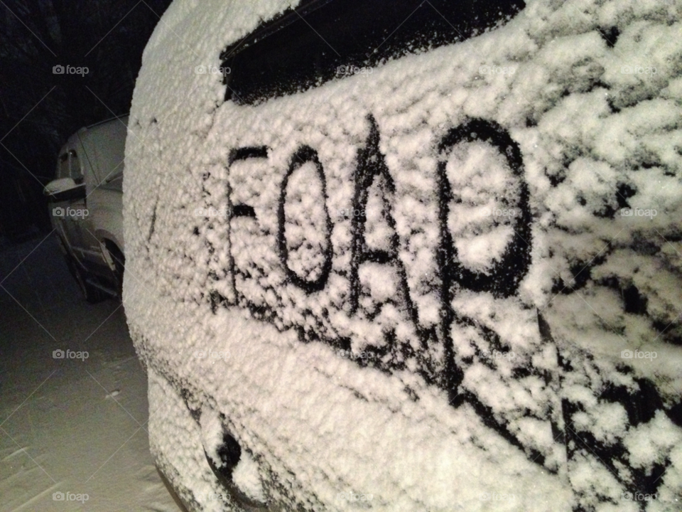 snow winter letters ice by somebeach