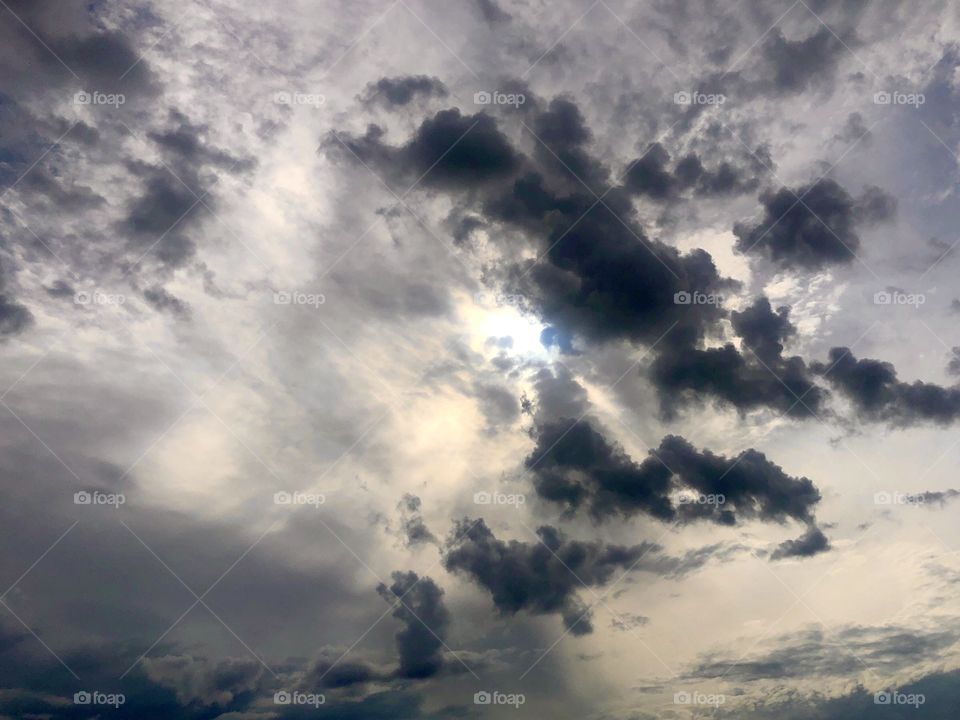 Ray of hope in the clouds