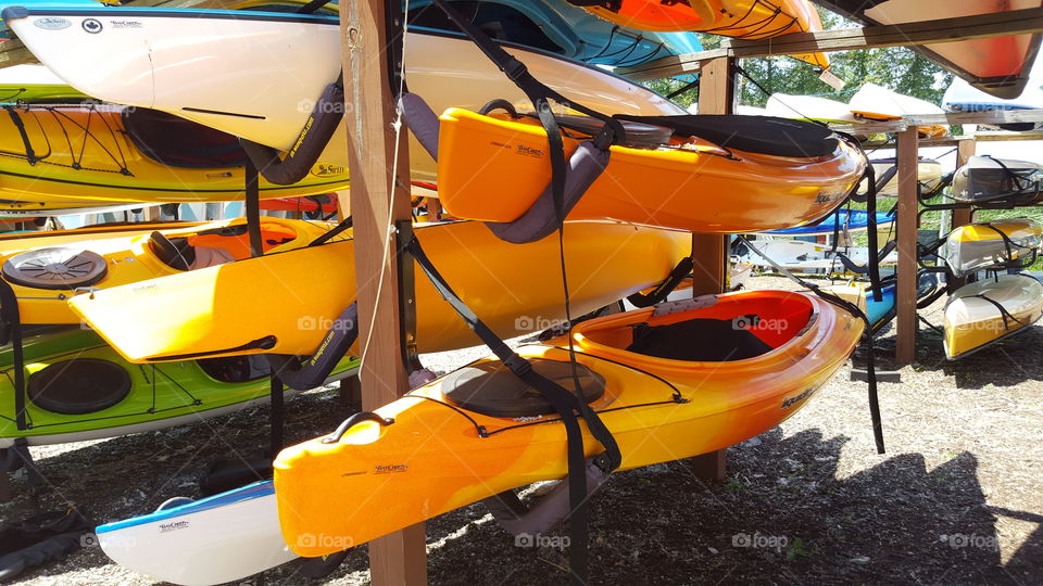 Yellow Canoes