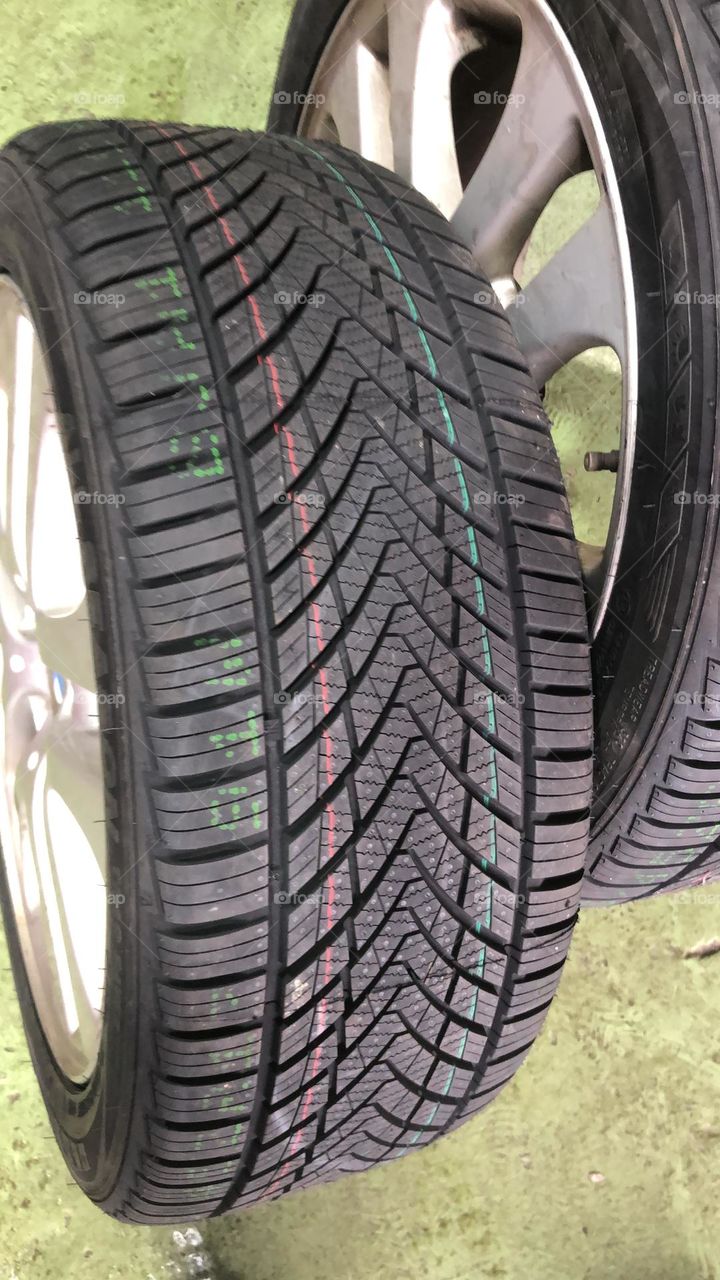 New tyres