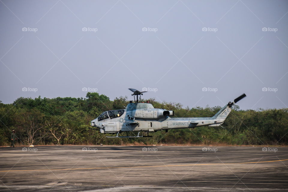 Black hawk US marines