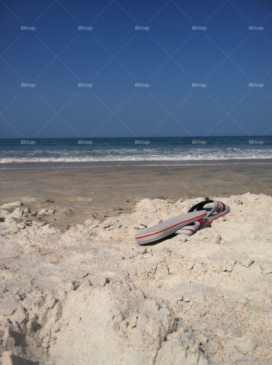 On the beach . Chilling out on the beach 