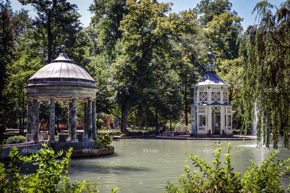 Jardines del principe, aranjuez, spain