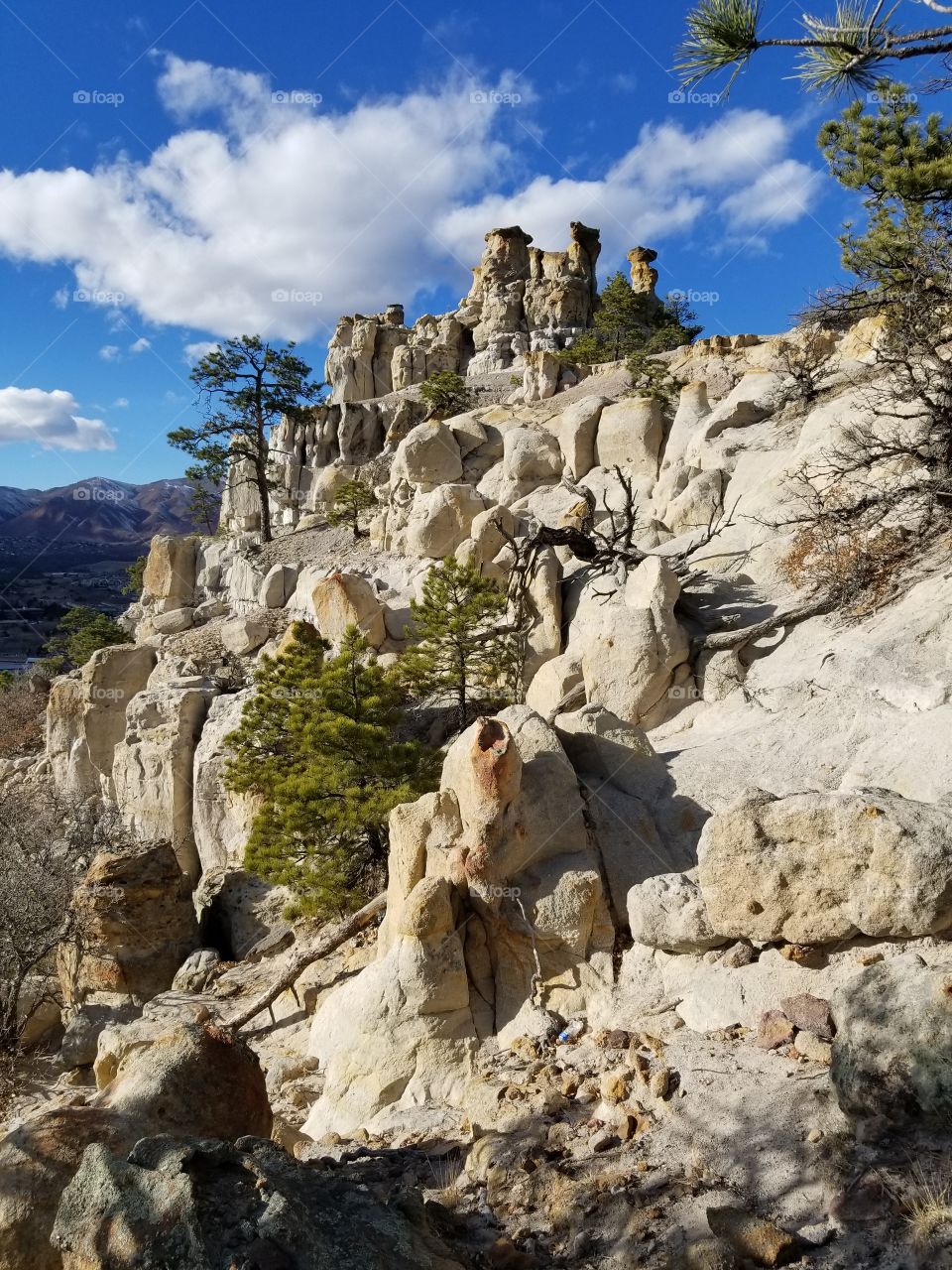 Pulpit Rock Park in Colorado Springs