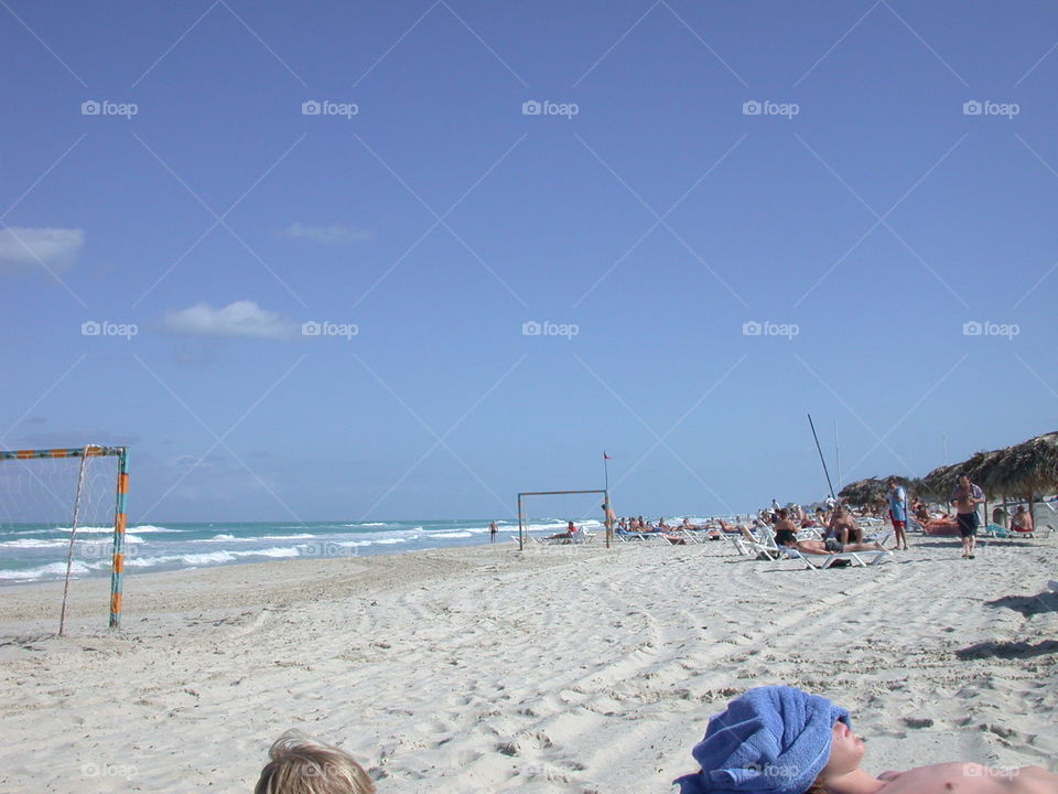 Beautiful beach vacation 