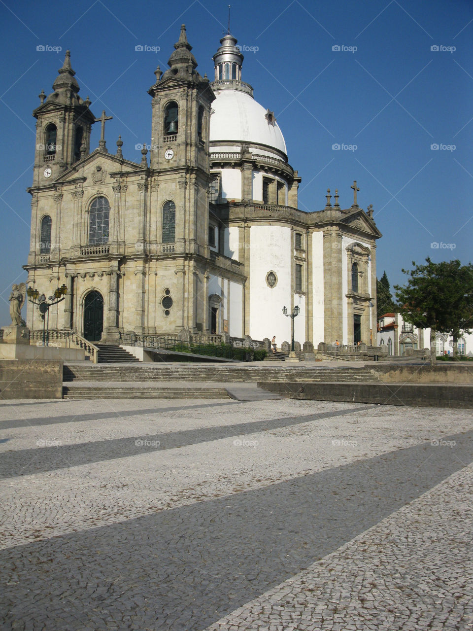 Basilica do Sameiro in Braga in Portugal