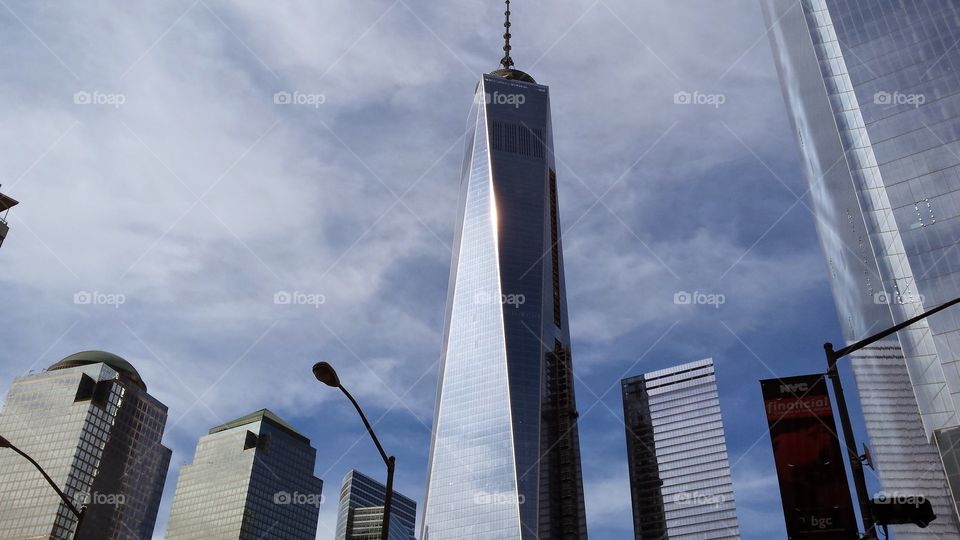 Freedom Tower. 2014 trip to NY