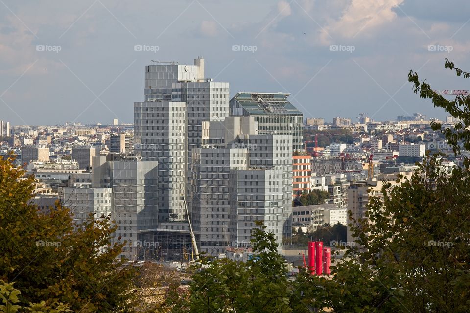 view of the city