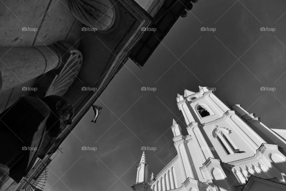 Church Santo Angel Custodio in Havana Cuba.