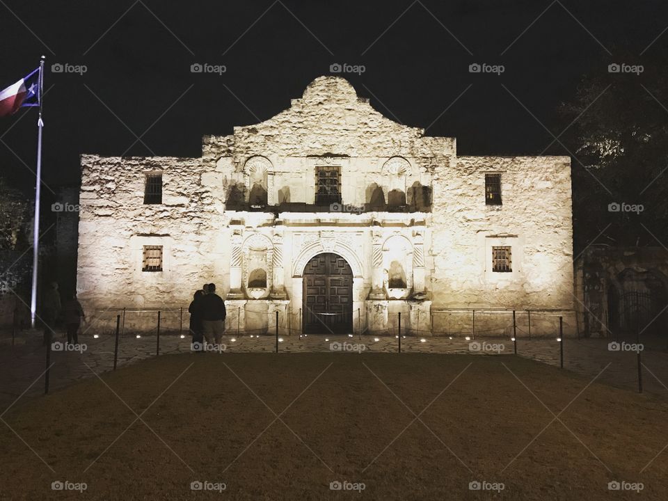 The Alamo in San Antonio, TX