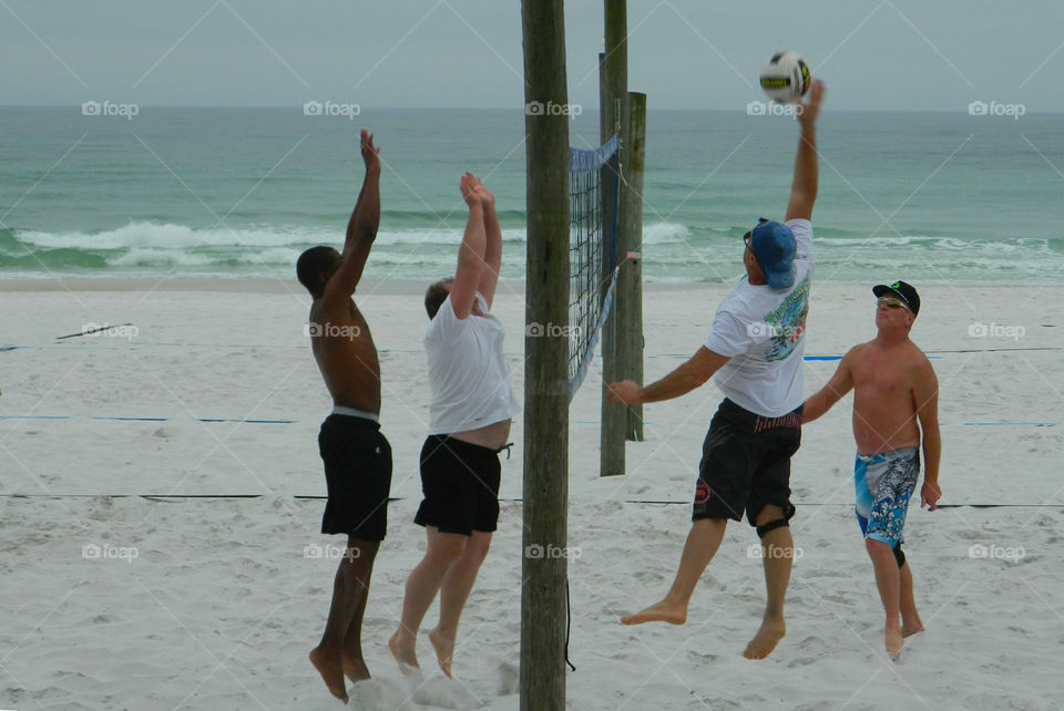 Beach volleyball 