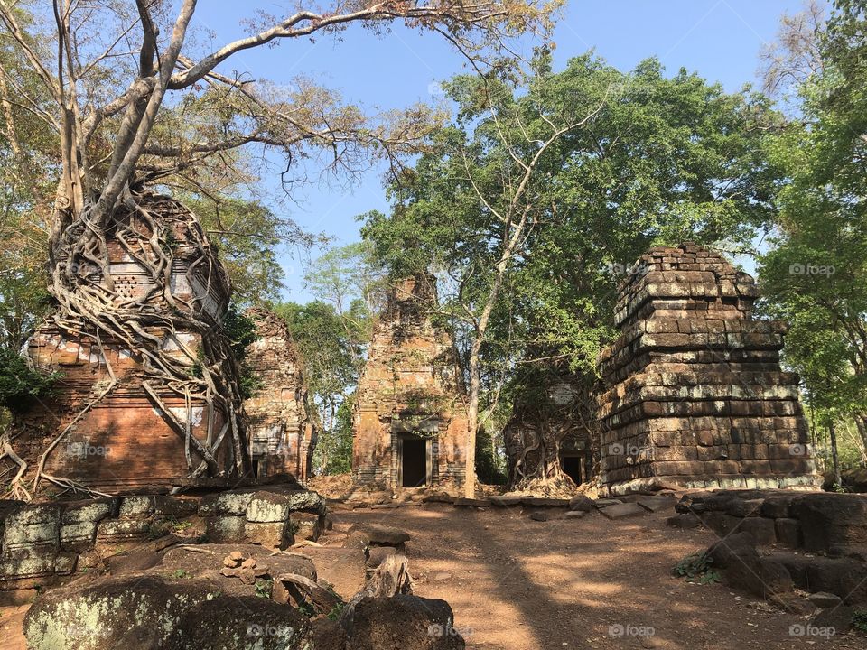 Buddhist and Hindu Ruins