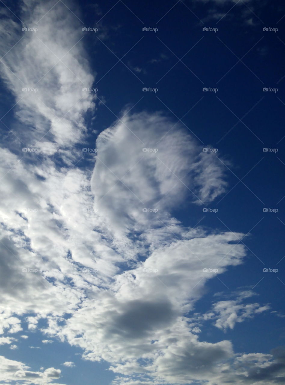 небо.облака.